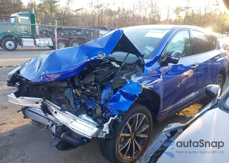 2025 Acura Rdx A-Spec Advance Package z USA, uszkodzony, nr VIN 5J8TC2H80SL007057